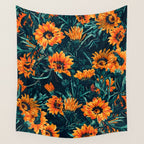 Summer Dreams - Gazania II Wall Tapestry Gallery Image 4