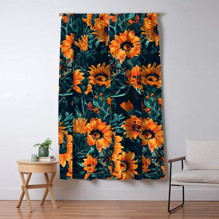 Summer Dreams - Gazania II Window Curtain Gallery Image 5
