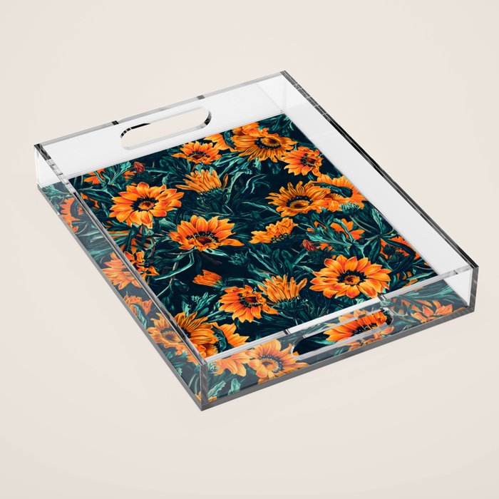 Summer Dreams - Gazania II Acrylic Tray Gallery Image 1