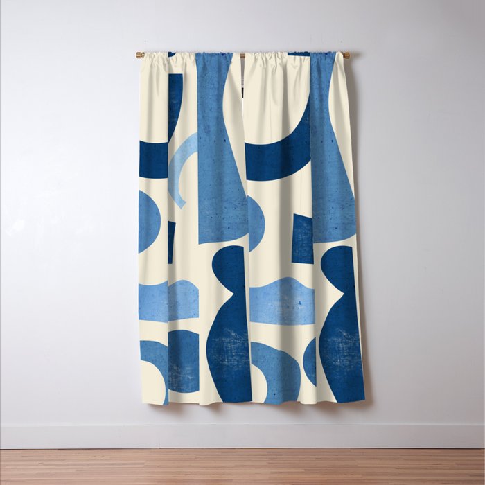 Abstract Shapes 38 Window Curtain Gallery Image 3