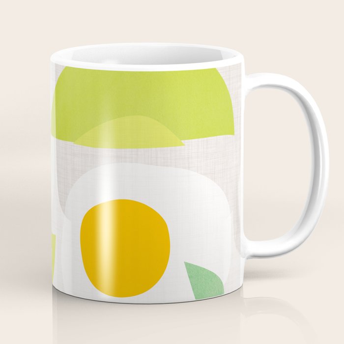 Minimal Avocado and Eggs Coffee Mug Gallery Image 1