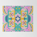 Flower Girls Throw Blanket Gallery Image 2
