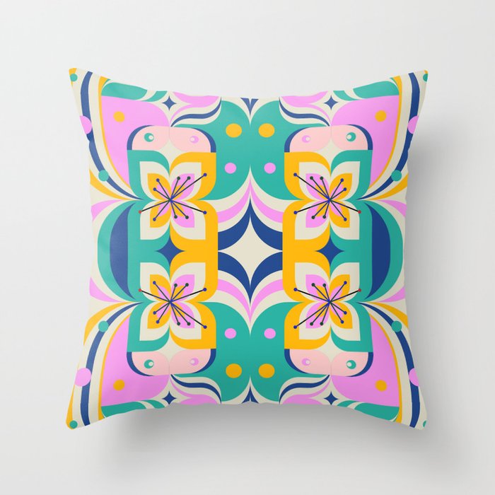 Flower Girls Throw Pillow Gallery Image 6