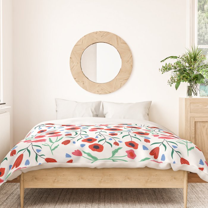 Red Poppy Duvet Cover Gallery Image 3