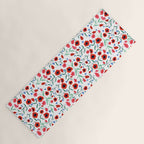 Red Poppy Yoga Mat Gallery Image 1