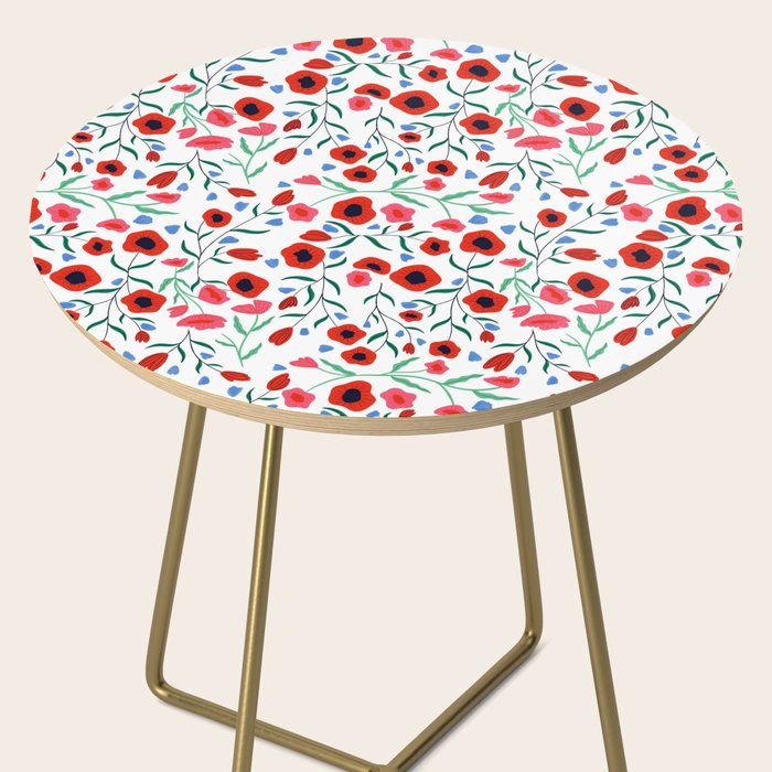 Red Poppy Side Table Gallery Image 2