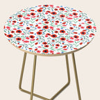 Red Poppy Side Table Gallery Image 2
