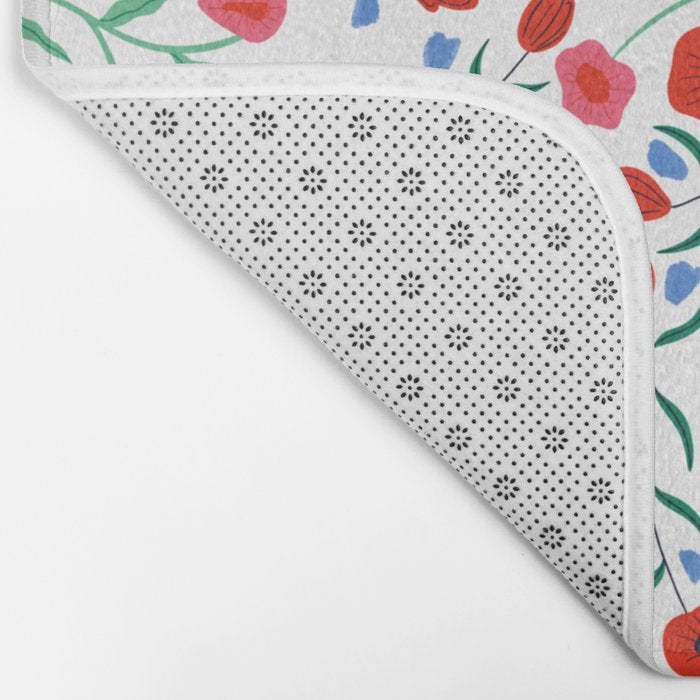 Red Poppy Bath Mat Gallery Image 2
