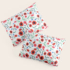 Red Poppy Pillow Sham Gallery Image 3