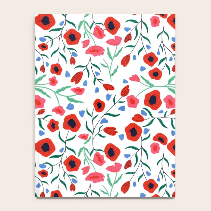 Red Poppy Notebook Gallery Image 4