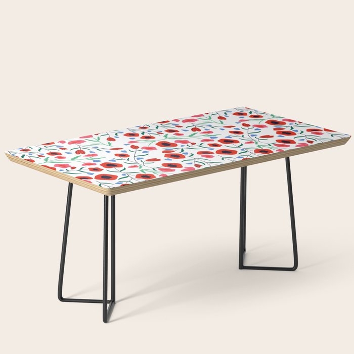 Red Poppy Coffee Table Gallery Image 1