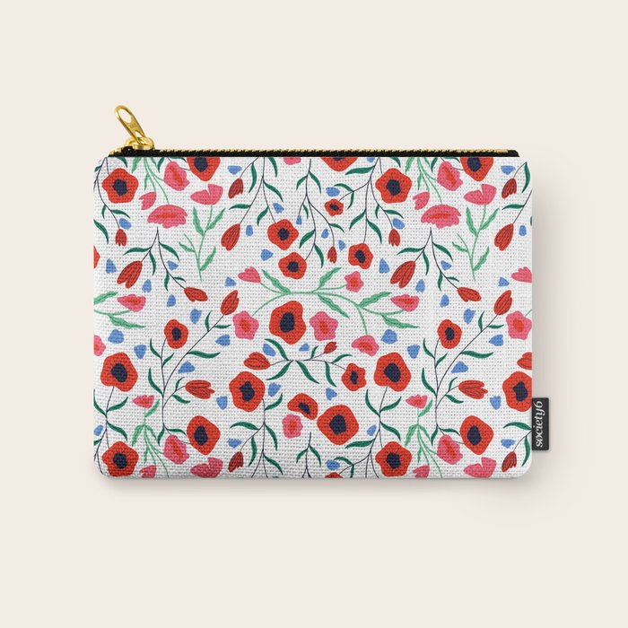 Red Poppy Carry All Pouch Gallery Image 1