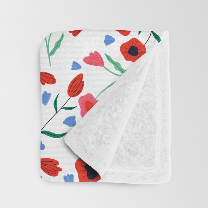 Red Poppy Throw Blanket Gallery Image 3