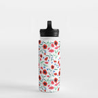 Red Poppy Water Bottle Gallery Image 3