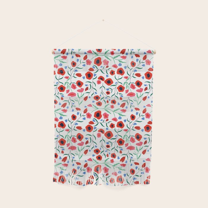 Red Poppy Wall Hanging Gallery Image 1