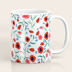 Red Poppy Coffee Mug Gallery Image 1