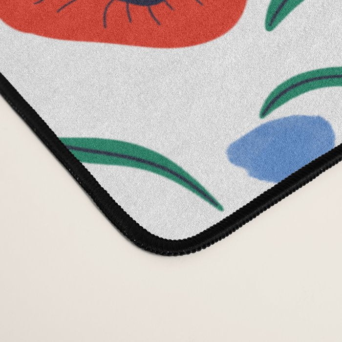 Red Poppy Desk Mat Gallery Image 4