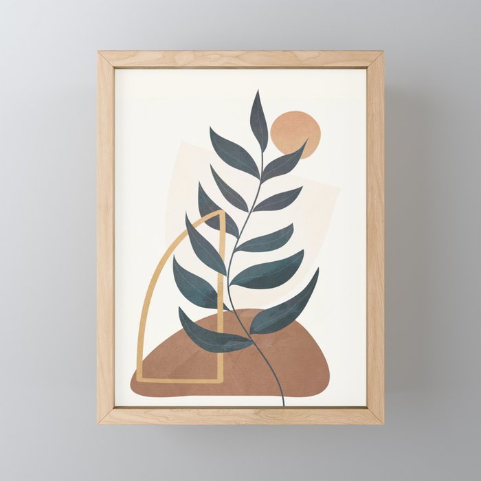 Abstract Rock Geometry 11 Mini Art Print Gallery Image 1