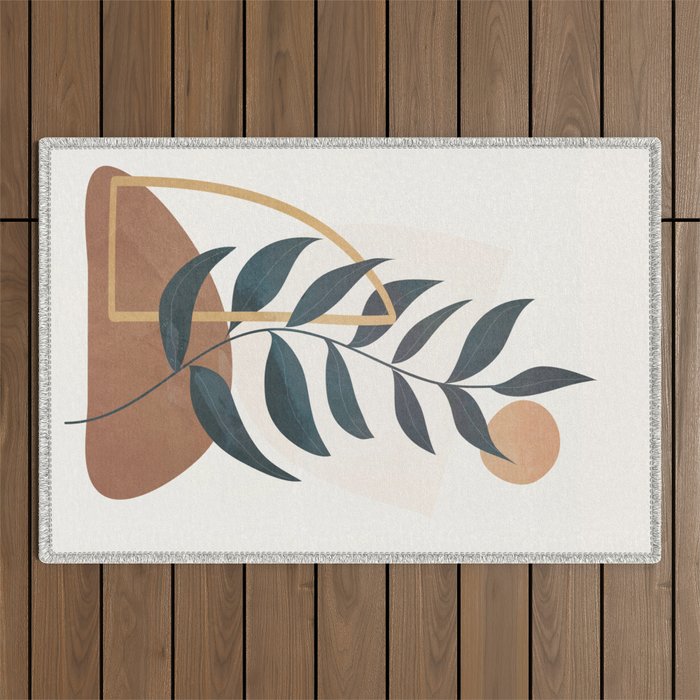 Abstract Rock Geometry 11 Outdoor Rug Gallery Image 1
