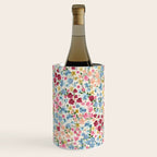 Blooming Cottage Garden Boho Ditsy Floral Wine Chiller Gallery Image 3