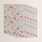 Blooming Cottage Garden Boho Ditsy Floral Wrapping Paper Gallery Image 3
