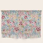 Blooming Cottage Garden Boho Ditsy Floral Wall Hanging Gallery Image 1