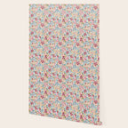 Blooming Cottage Garden Boho Ditsy Floral Wallpaper Gallery Image 2