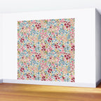 Blooming Cottage Garden Boho Ditsy Floral Wall Mural Gallery Image 2