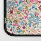 Blooming Cottage Garden Boho Ditsy Floral Laptop Sleeve Gallery Image 3