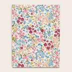 Blooming Cottage Garden Boho Ditsy Floral Notebook Gallery Image 4
