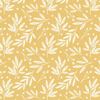 Botanic Pattern - White Yellow Coffee Mug Gallery Image 2