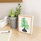 Tropical Leaf Botanical Painting Mini Art Print Gallery Image 2