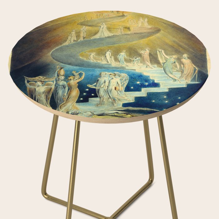 "Jacob's Dream" by William Blake (1805) Side Table Gallery Image 2