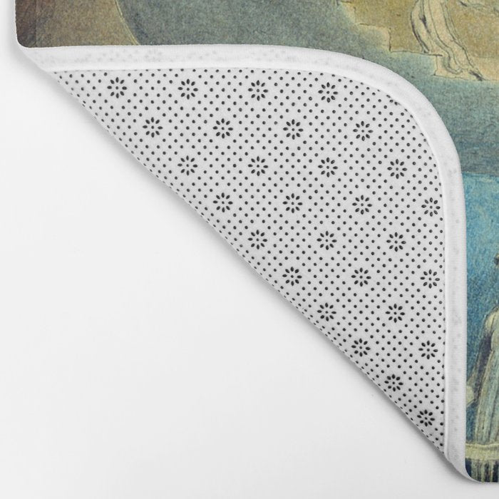 "Jacob's Dream" by William Blake (1805) Bath Mat Gallery Image 2