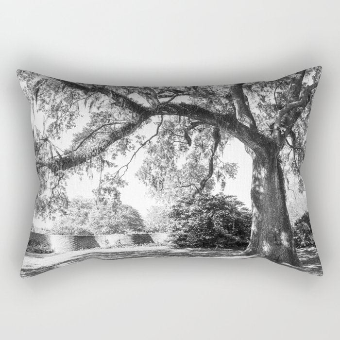 South Carolina Lowcountry Landscape Photography Rectangular Pillow Gallery Image 2