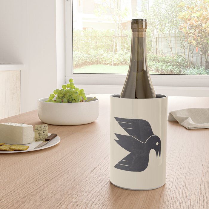 Minimal Blackbird No. 3 Wine Chiller Gallery Image 4