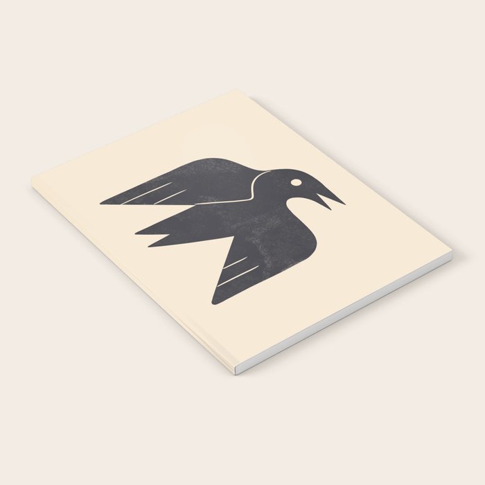 Minimal Blackbird No. 3 Notebook Gallery Image 2