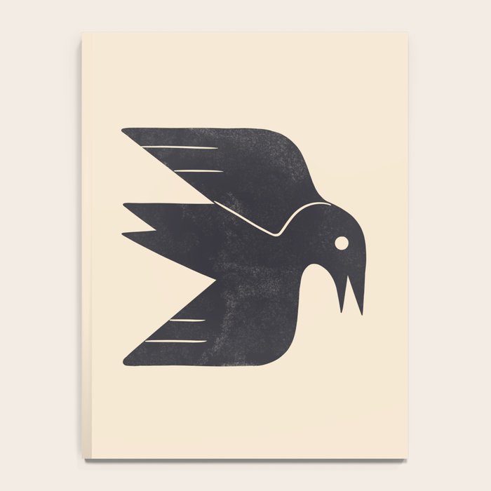 Minimal Blackbird No. 3 Notebook Gallery Image 4