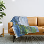 Loch Ness (with Nessie) Throw Blanket Gallery Image 1