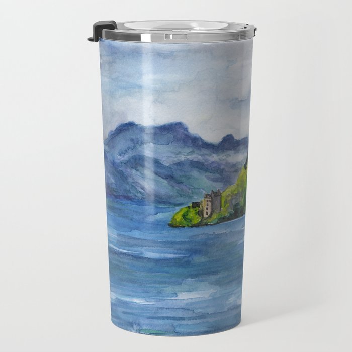 Loch Ness (with Nessie) Travel Mug Gallery Image 3