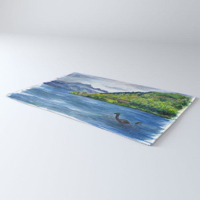 Loch Ness (with Nessie) Rug Gallery Image 3