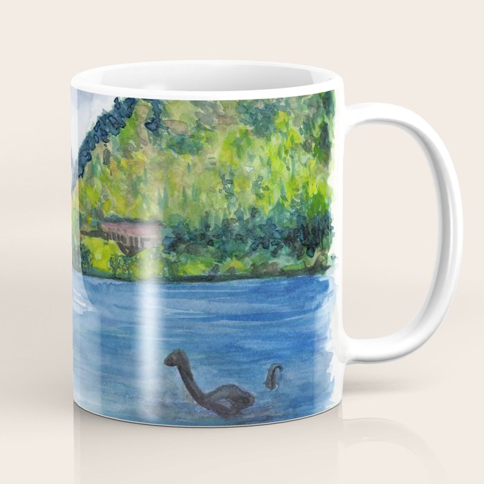 Loch Ness (with Nessie) Coffee Mug Gallery Image 1