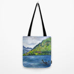 Loch Ness (with Nessie) Tote Bag Gallery Image 2