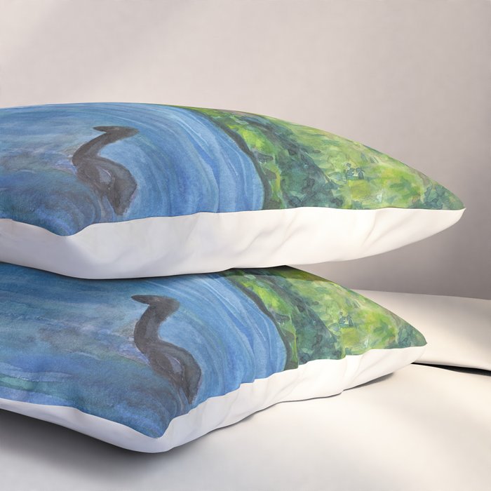 Loch Ness (with Nessie) Pillow Sham Gallery Image 3