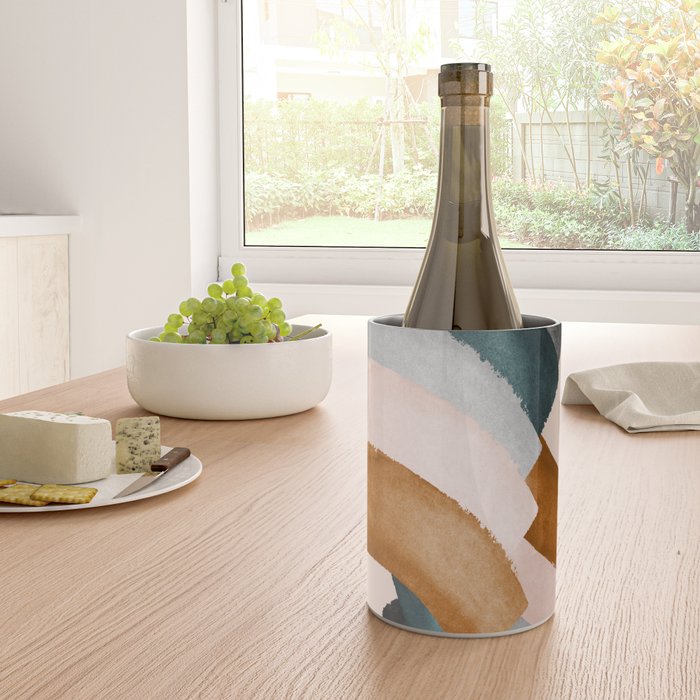 Brushstroke rainbows Wine Chiller Gallery Image 4