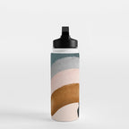 Brushstroke rainbows Water Bottle Gallery Image 3