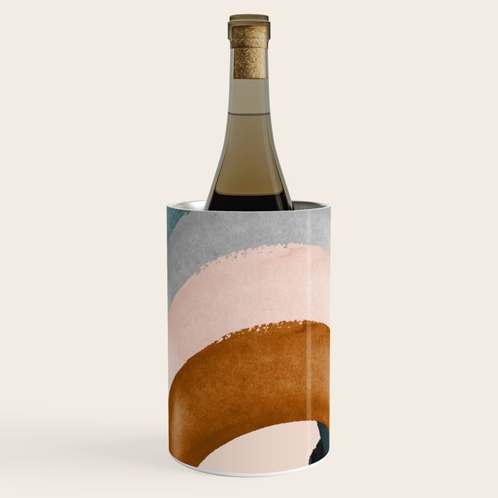 Brushstroke rainbows Wine Chiller Gallery Image 2