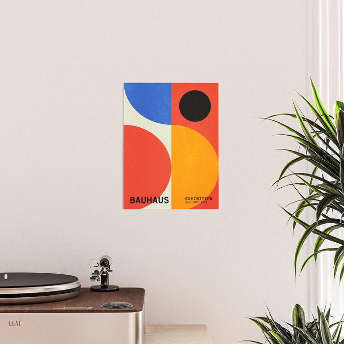 BAUHAUS 07: Exhibition 1923 | Mid Century Series Poster Gallery Image 2