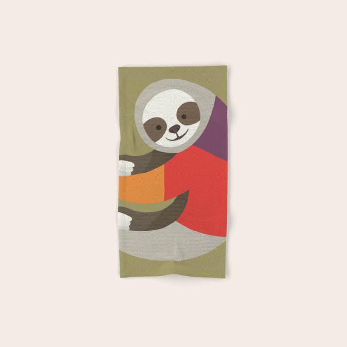 Sloth Bath Towel Gallery Image 1