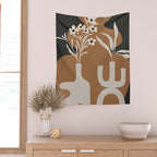 Abstract Blooms 1 Wall Tapestry Gallery Image 2